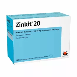 ZINKIT 20 επικαλυμμένα δισκία, 100 τεμ