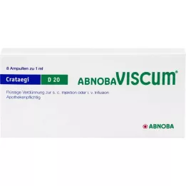 ABNOBAVISCUM Crataegi D 20 αμπούλες, 8 τεμ