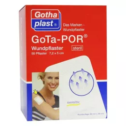GOTA-POR Γύψος πληγής 5x7,2 εκ. αποστειρωμένος, 50 τεμ