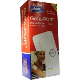 Επίθεμα τραυμάτων Gota-Por αποστειρωμένο 100x250 mm, 50 τεμάχια