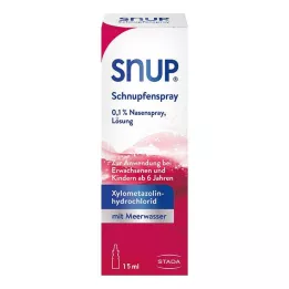 SNUP Ψυχρό σπρέι 0,1% ρινικό σπρέι, 15 ml