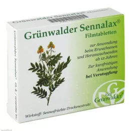 GRÜNWALDER Επικαλυμμένα με λεπτό υμένιο δισκία Sennalax, 30 τεμ
