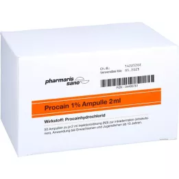 PROCAIN Röwo 1% αμπούλες 2 ml, 50X2 ml
