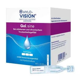 HYLO-VISION Πιπέτες ημιτονοειδούς μονής δόσης, 60Χ0,35 ml