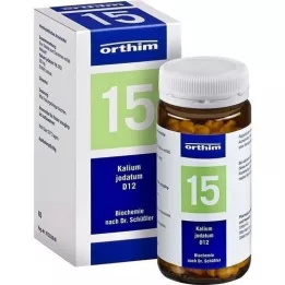 BIOCHEMIE Orthim 15 potassium iodatum D 12 δισκία, 400 τεμ