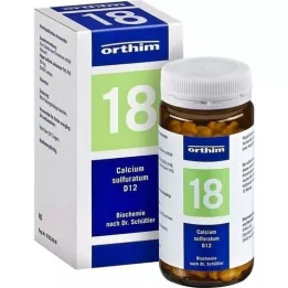 BIOCHEMIE Orthim 18 Calcium sulfuratum D 12 δισκία, 400 τεμ