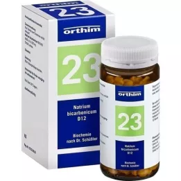 BIOCHEMIE Orthim 23 Natrum bicarbonicum D 12 καρτέλα, 400 τεμ