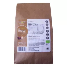 MACA 100% καθαρή οργανική σκόνη, 500 γρ