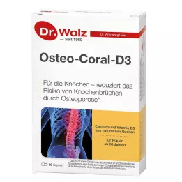 OSTEO CORAL Κάψουλες D3 Dr.Wolz, 60 τεμ