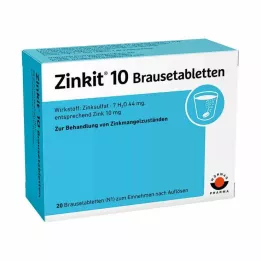 ZINKIT 10 αναβράζοντα δισκία, 20 τεμ