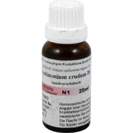 ANTIMONIUM CRUDUM D 6 Αραίωση, 20 ml