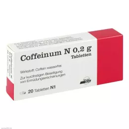 COFFEINUM N δισκία 0,2 g, 20 τεμ