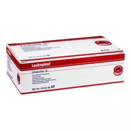 LEUKOPLAST 2,5 cmx5 m, 12 τεμάχια