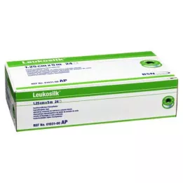 LEUKOSILK 1,25 cmx5 m, 24 τεμάχια