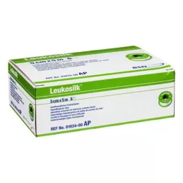 LEUKOSILK 5 cmx5 m, 6 τεμ