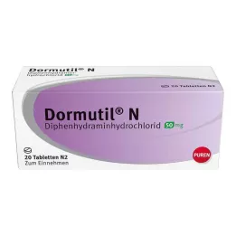DORMUTIL N Tablets, 20 τεμ