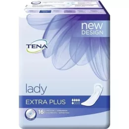 TENA LADY έξτρα συν ένθετα, 16 τεμάχια