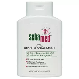 SEBAMED Ντους Vital + αφρόλουτρο, 200 ml
