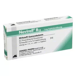 NOVIRELL B12 1 mg ενέσιμο διάλυμα, 10X1 ml