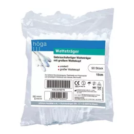 WATTETRÄGER 15 εκ. με μεγάλη βαμβακερή κεφαλή, 50 τεμ