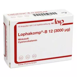 LOPHAKOMP B12 3.000 μg ενέσιμο διάλυμα, 10X2 ml