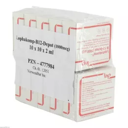 LOPHAKOMP B 12 Depot 1000 μg ενέσιμο διάλυμα, 100X2 ml