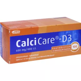 CALCICARE D3 μασώμενα δισκία, 100 τεμ