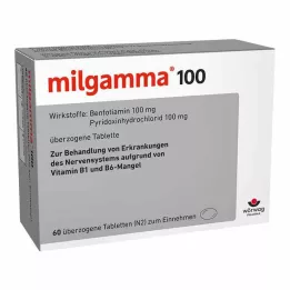 MILGAMMA 100 mg επικαλυμμένα δισκία, 60 τεμ