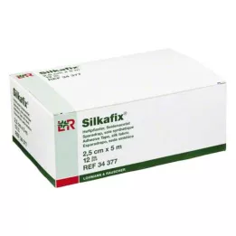 SILKAFIX Συρραπτικά 2,5 cm x 5 m πυρήνας από χαρτόνι, 12 τεμ