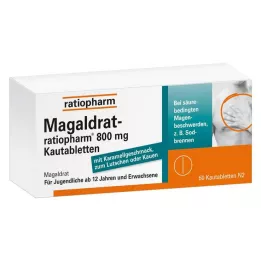 MAGALDRAT-ratiopharm 800 mg δισκία, 50 τεμ