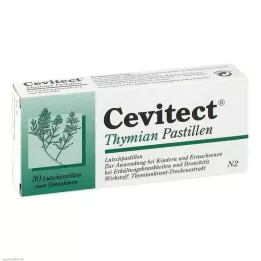 CEVITECT Παστίλες θυμαριού, 30 τεμ