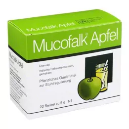 MUCOFALK Apple Gran για την παρασκευή εναιωρήματος για χρήση από το στόμα, 20 τεμ