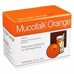 MUCOFALK Orange Gran για την παρασκευή εναιωρήματος για στοματική χρήση, 100 τεμ