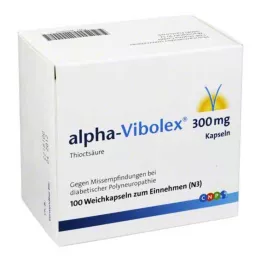 ALPHA VIBOLEX 300 mg μαλακές κάψουλες, 100 τεμ