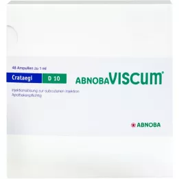 ABNOBAVISCUM Crataegi D 10 αμπούλες, 48 τεμ