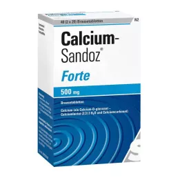 CALCIUM SANDOZ αναβράζοντα δισκία forte, 2Χ20 τεμ