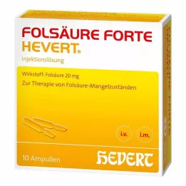 FOLSÄURE HEVERT αμπούλες forte, 10X2 ml