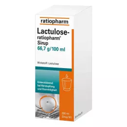 LACTULOSE-σιρόπι ratiopharm, 200 ml