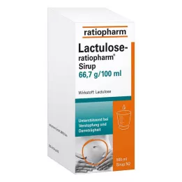 LACTULOSE-σιρόπι ratiopharm, 500 ml