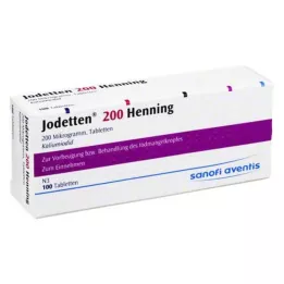 JODETTEN 200 ταμπλέτες Henning, 100 τεμ