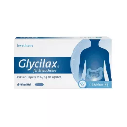 GLYCILAX Υπόθετα για ενήλικες, 12 τεμ
