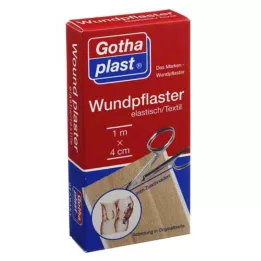 GOTHAPLAST Ελαστικός επίδεσμος τραυμάτων 4 cm x 1 m κοπή, 1 τεμάχιο