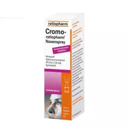 CROMO-RATIOPHARM Ρινικό σπρέι χωρίς συντηρητικό, 15 ml