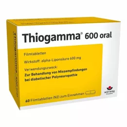 THIOGAMMA 600 πόσιμα επικαλυμμένα με λεπτό υμένιο δισκία, 60 τεμ