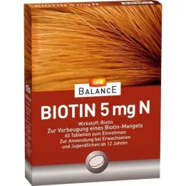 GEHE BALANCE Δισκία Βιοτίνης 5 mg N, 60 τεμ