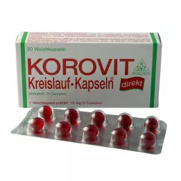 KOROVIT Κάψουλες κυκλοφορίας, 20 τεμ