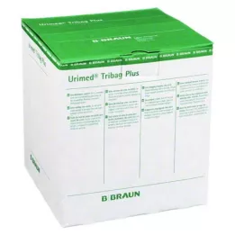 URIMED Σακούλα ούρων Tribag Plus.500 ml 80 cm unst., 10 τεμ