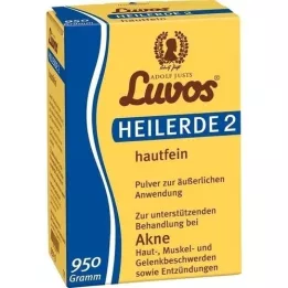 LUVOS Θεραπευτικός πηλός 2 λεπτή επιδερμίδα, 950 γρ