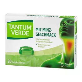TANTUM VERDE Παστίλιες 3 mg με άρωμα μέντας, 20 τεμ