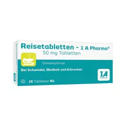 REISETABLETTEN-1A Pharma, 20 τεμ